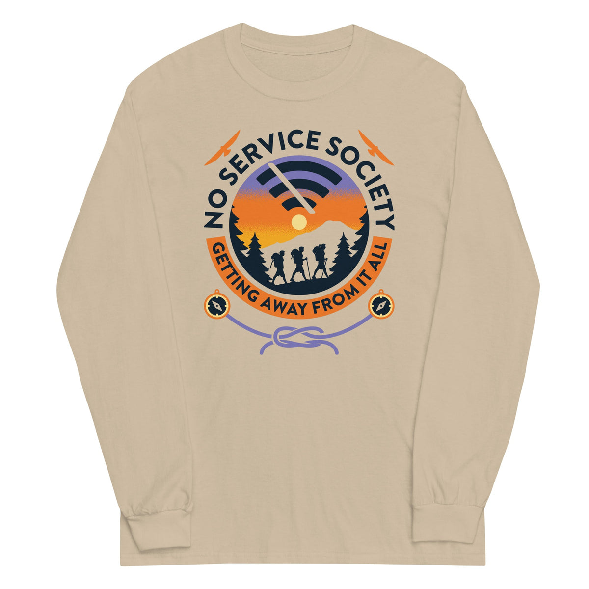 No Service Society Unisex Long Sleeve Tee product image 4