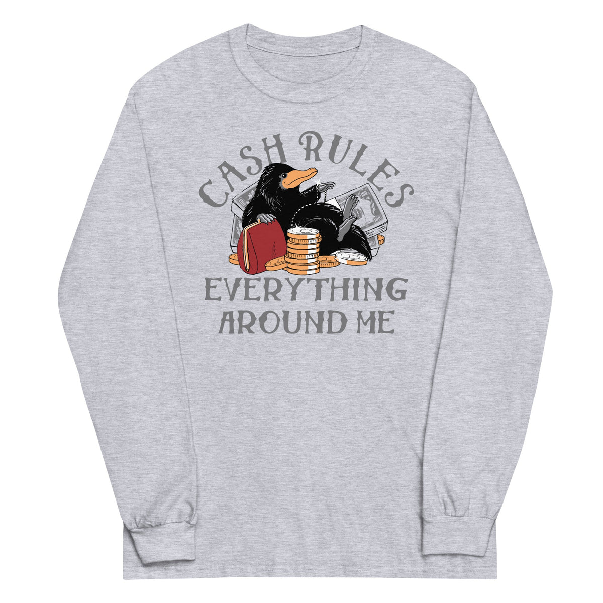 Cash Rules Everything Around Me Unisex Long Sleeve Tee product image 2