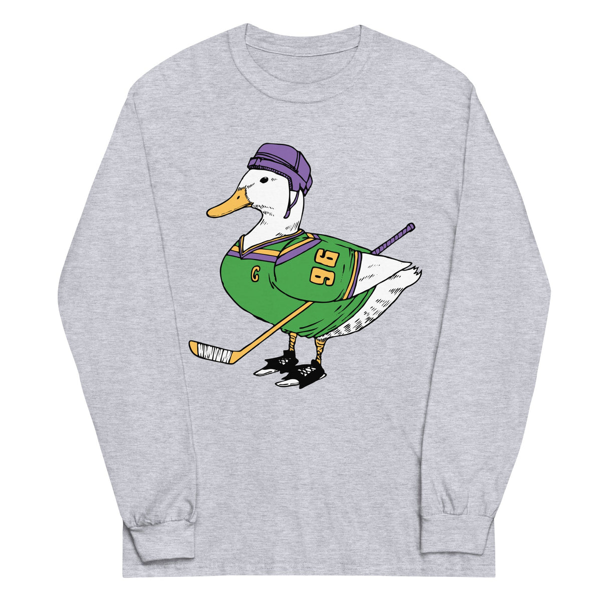 Mighty Duck Unisex Long Sleeve Tee product image 4