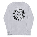 Don't Know Care Unisex Long Sleeve Tee product image 1