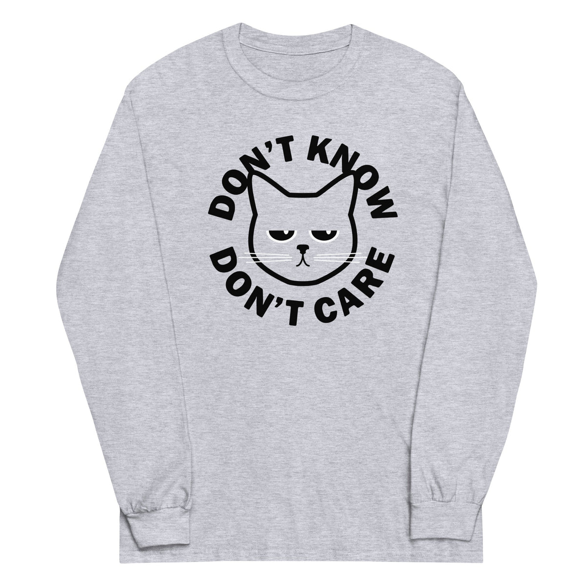 Don't Know Care Unisex Long Sleeve Tee product image 1