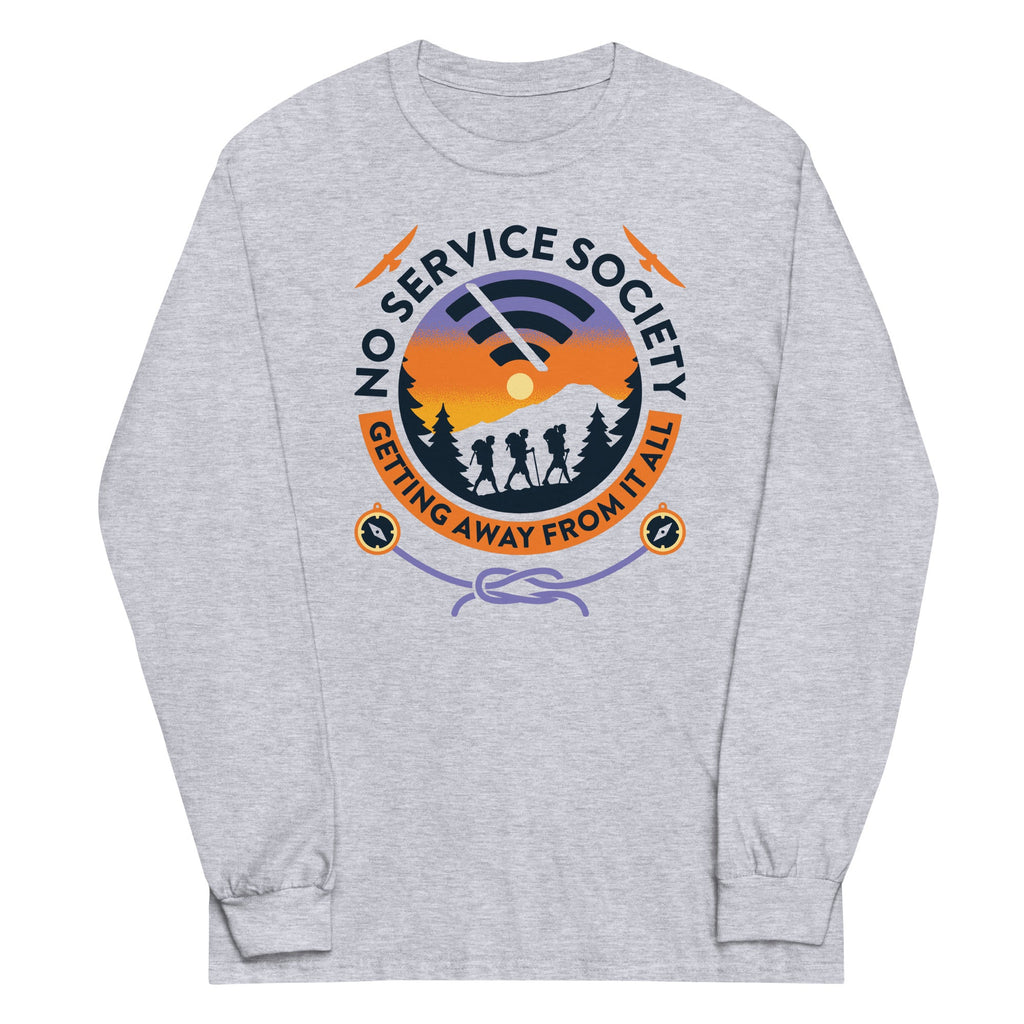 No Service Society Unisex Long Sleeve Tee product image 2