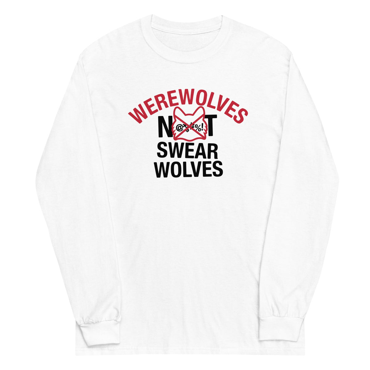Werewolves Not Swearwolves Unisex Long Sleeve Tee product image 2
