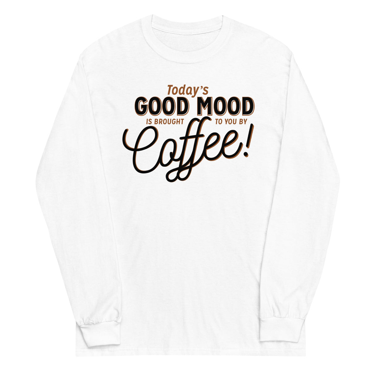 Today's Good Mood Unisex Long Sleeve Tee product image 3