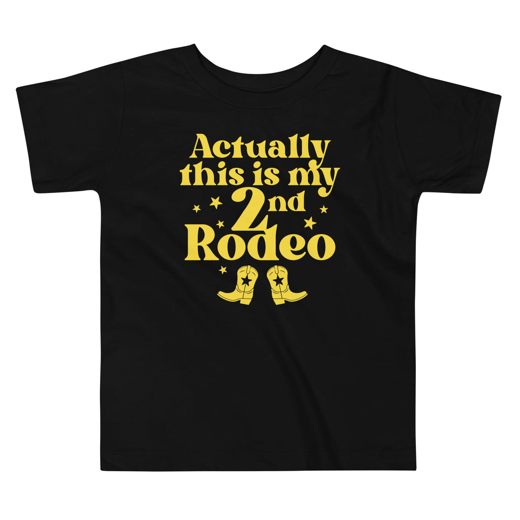 Actually This Is My 2nd Rodeo Kid's Toddler Tee product image 1