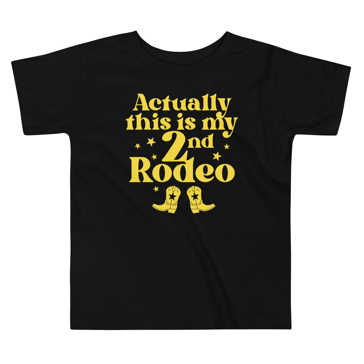 Actually This Is My 2nd Rodeo Kid's Toddler Tee product image 1