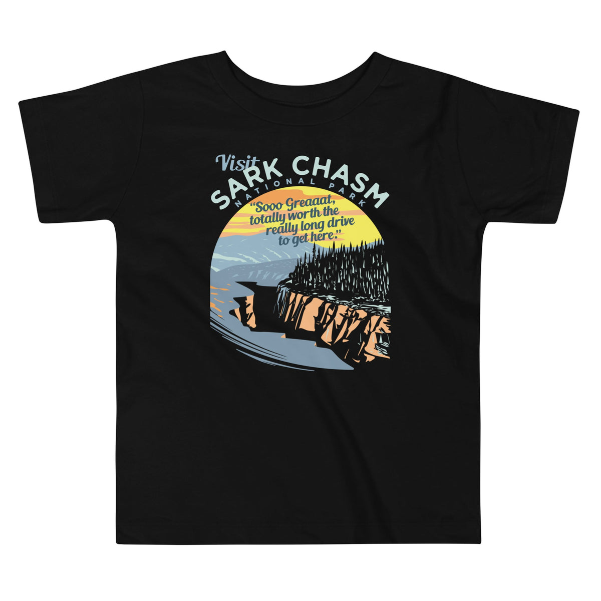 Visit Sark Chasm Kid's Toddler Tee product image 1