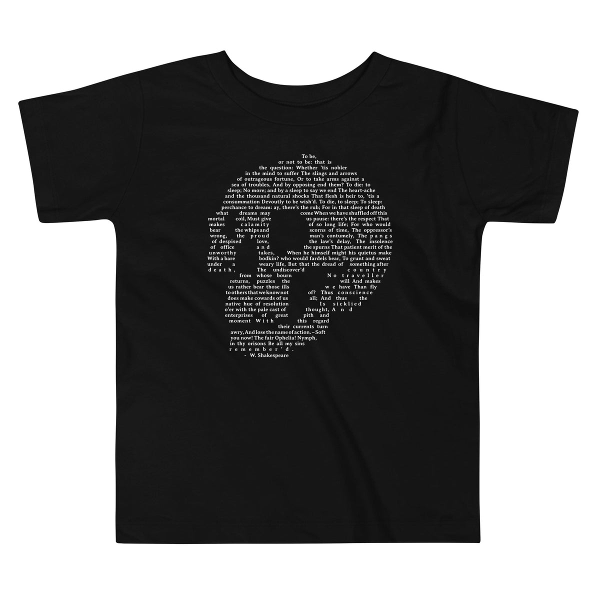 Hamlet Soliloquy Kid's Toddler Tee product image 1