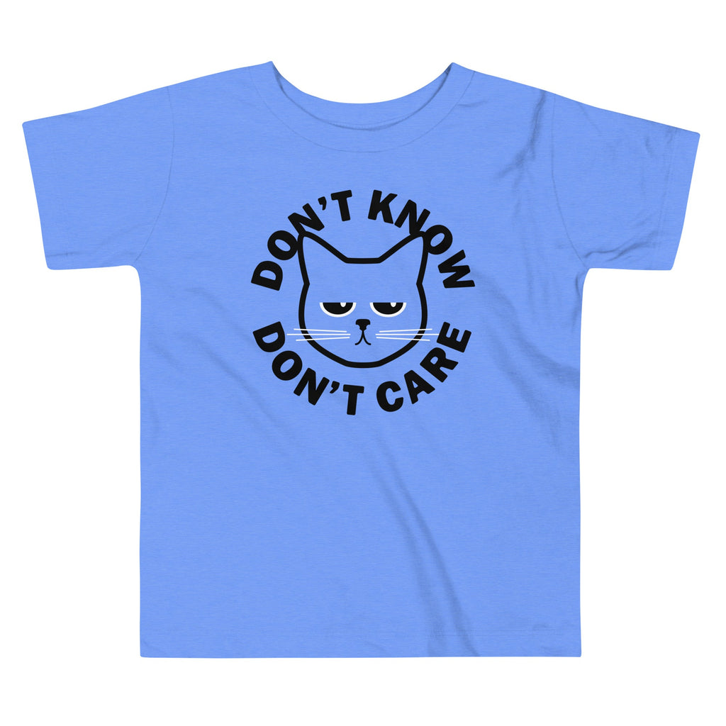 Don't Know Care Kid's Toddler Tee product image 1
