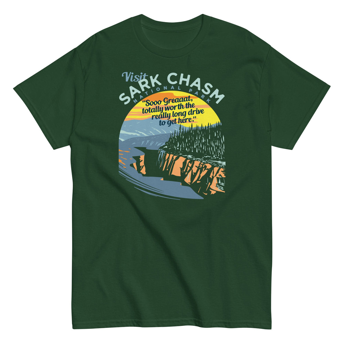 Visit Sark Chasm Men's Classic Tee product image 5