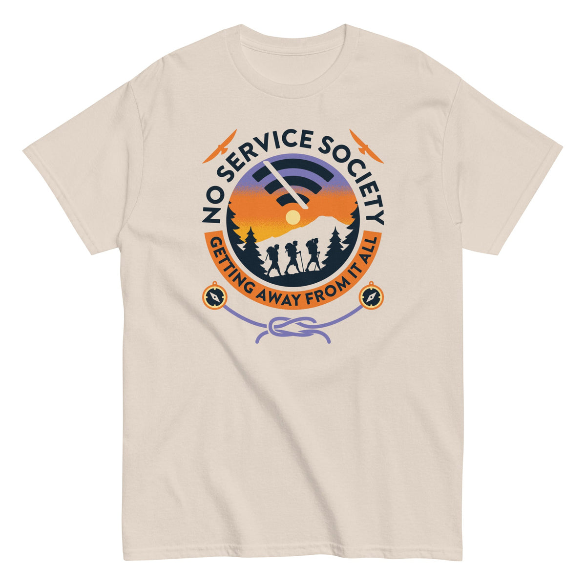 No Service Society Men's Classic Tee product image 3