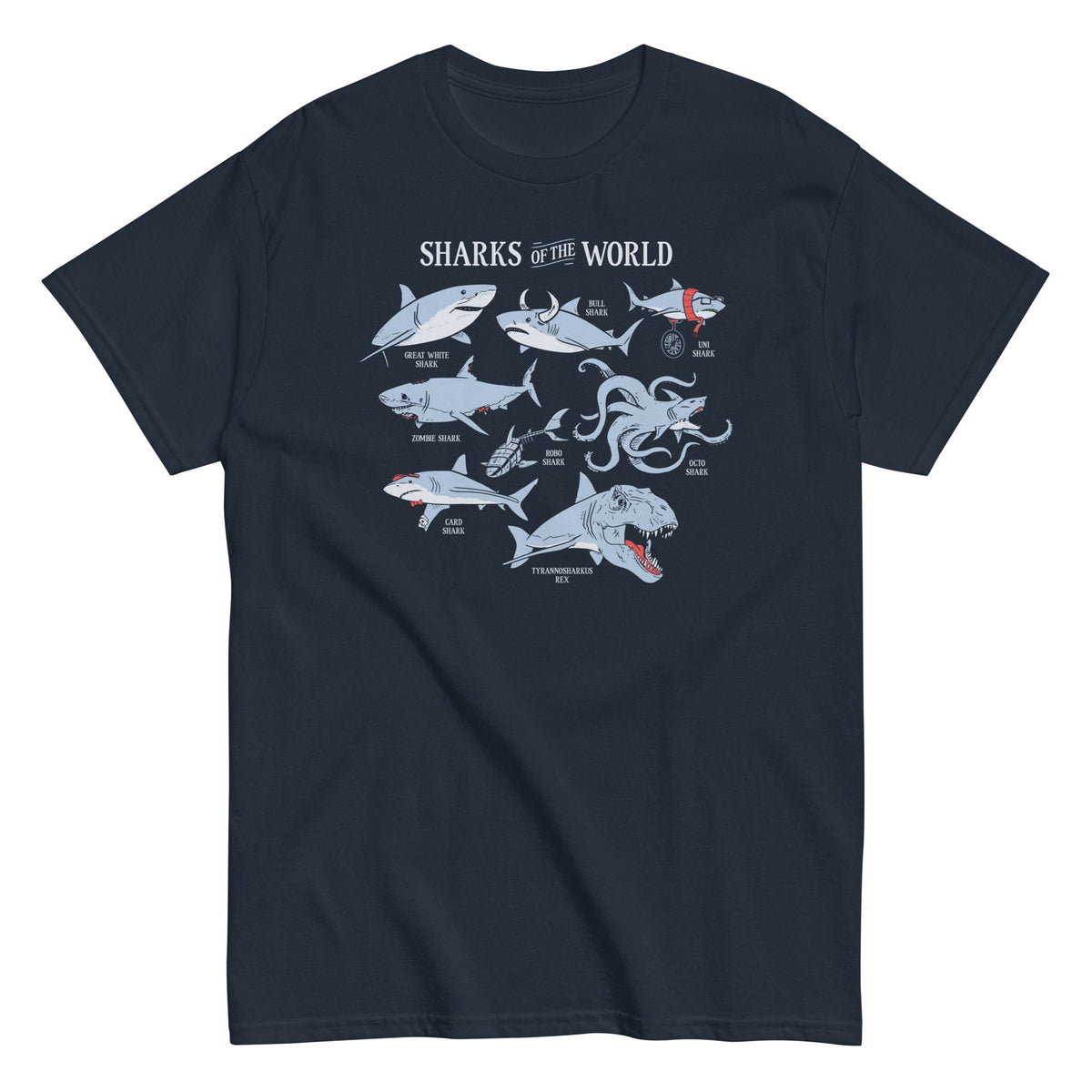 Sharks Of The World Men's Classic Tee product image 2