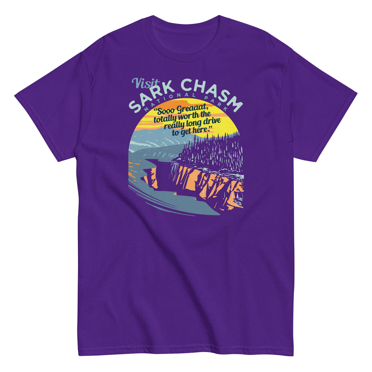 Visit Sark Chasm Men's Classic Tee product image 4