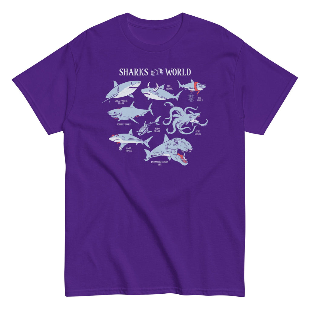 Sharks Of The World Men's Classic Tee product image 4