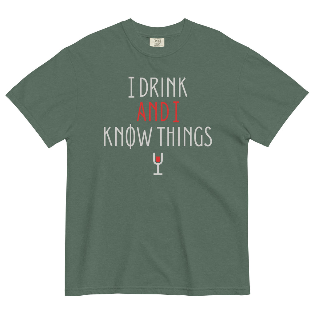 I Drink And I Know Things Men's Relaxed Fit Tee product image 5
