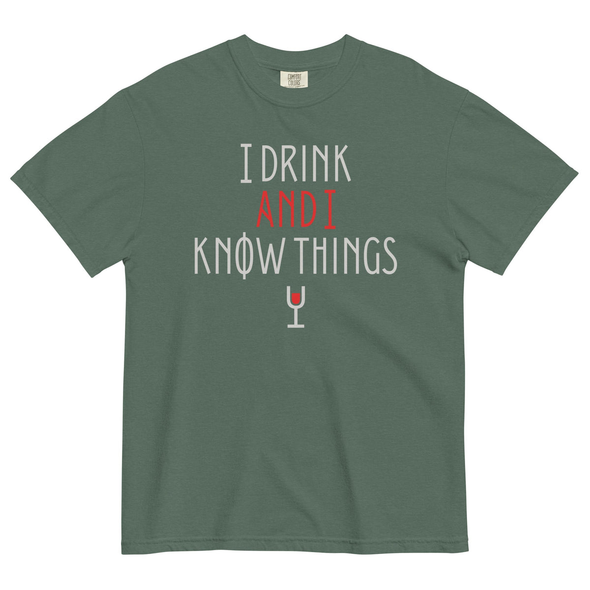 I Drink And I Know Things Men's Relaxed Fit Tee product image 5