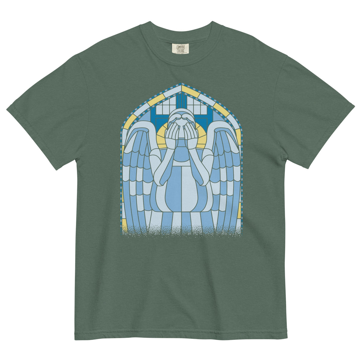 Weeping Angel Men's Relaxed Fit Tee product image 4