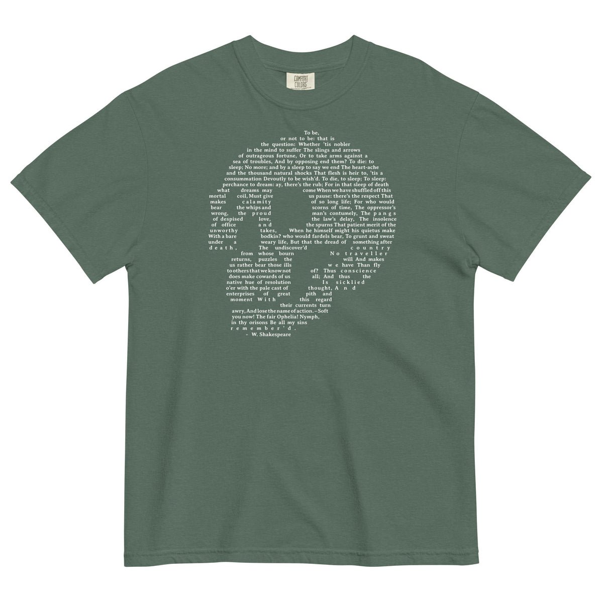 Hamlet Soliloquy Men's Relaxed Fit Tee product image 6