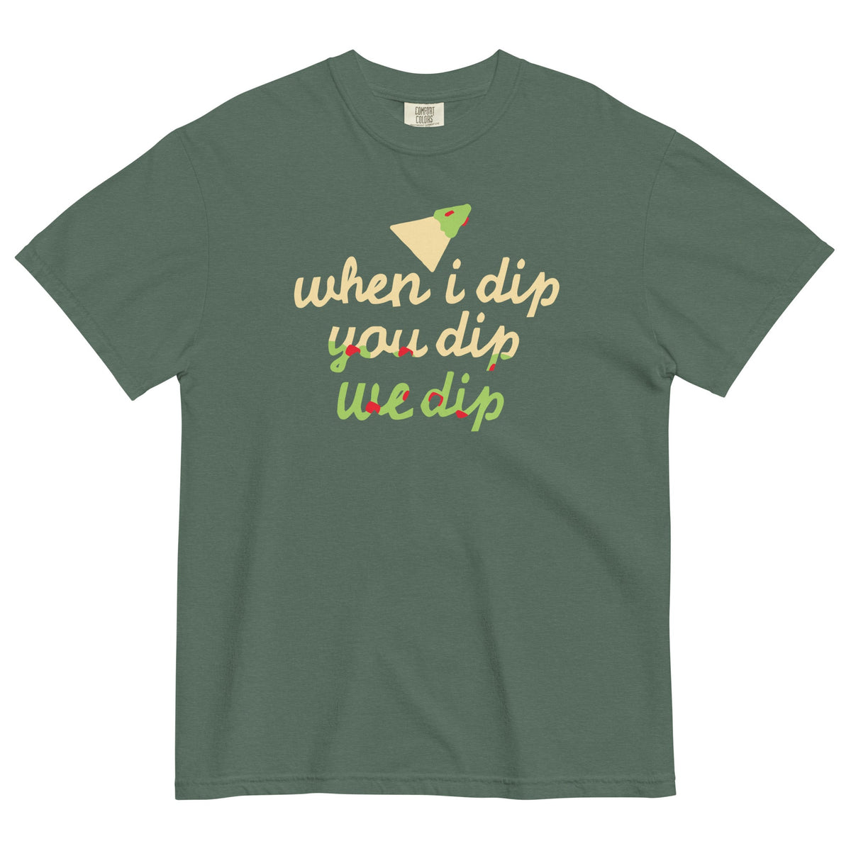 When I Dip You We Men's Relaxed Fit Tee product image 5