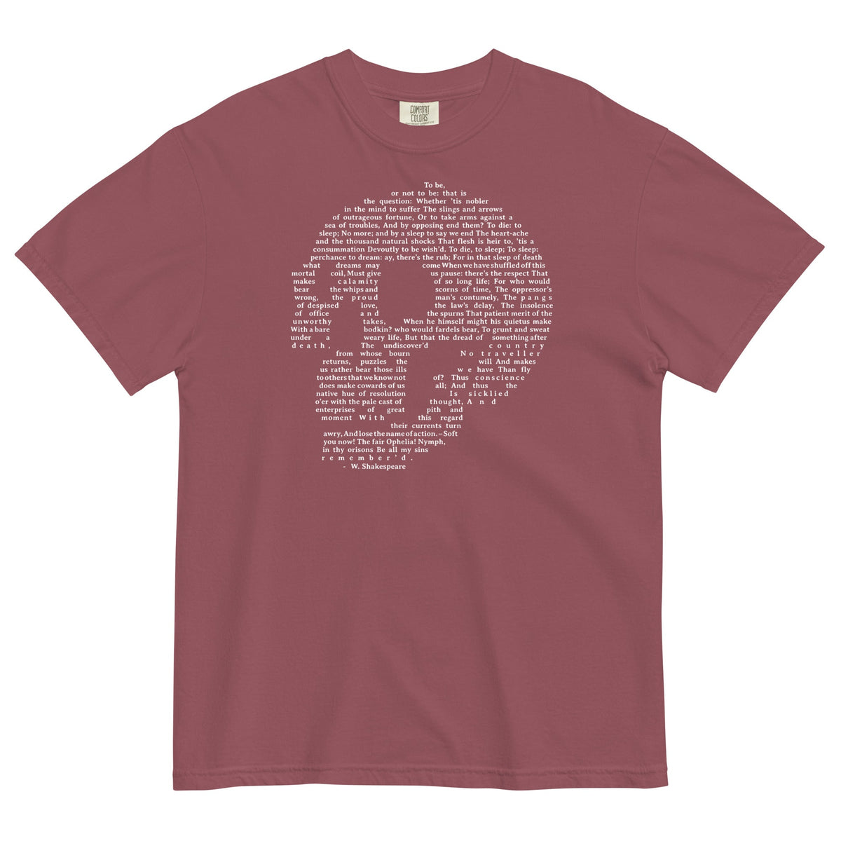 Hamlet Soliloquy Men's Relaxed Fit Tee product image 3