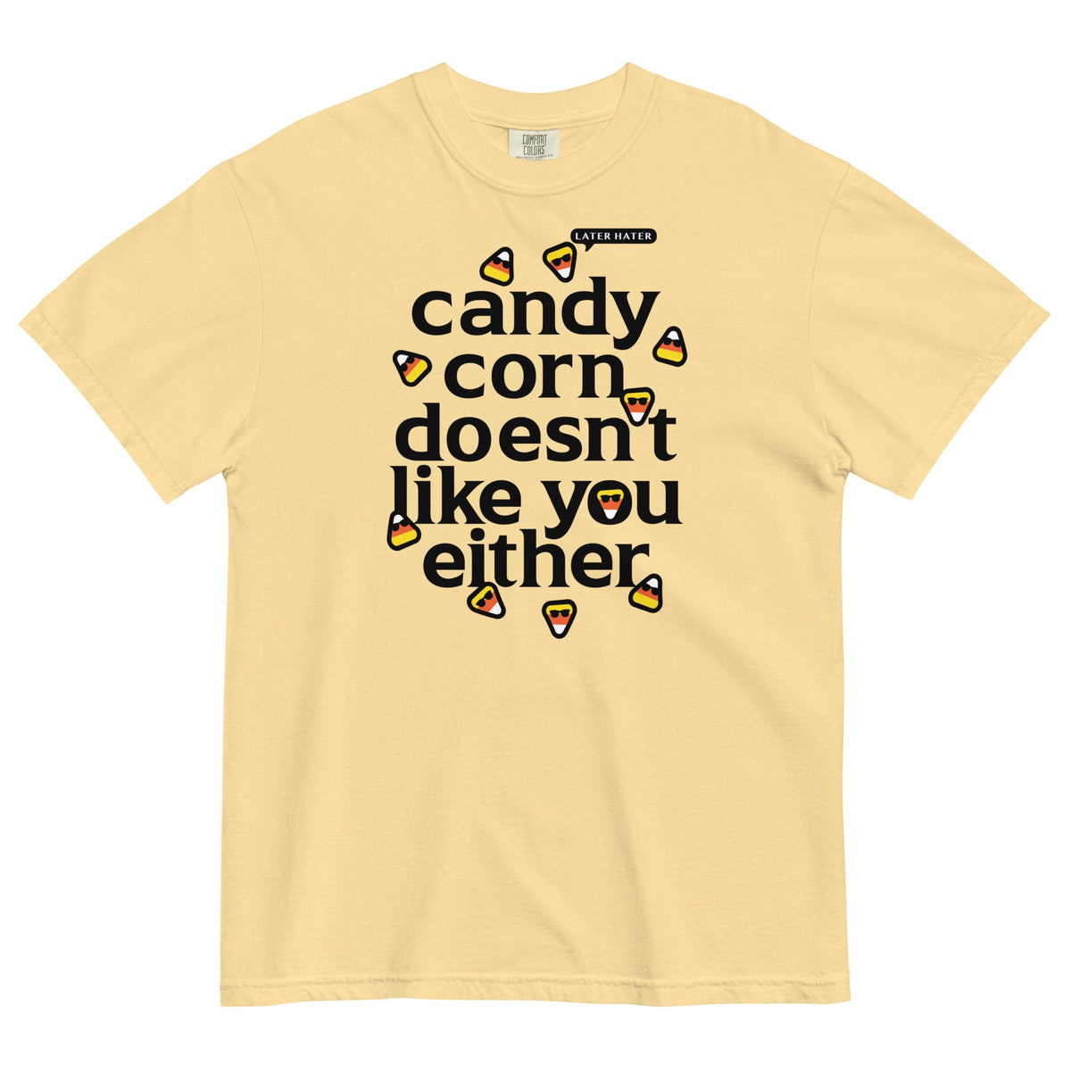 Candy Corn Doesn't Like You Either Men's Relaxed Fit Tee product image 5