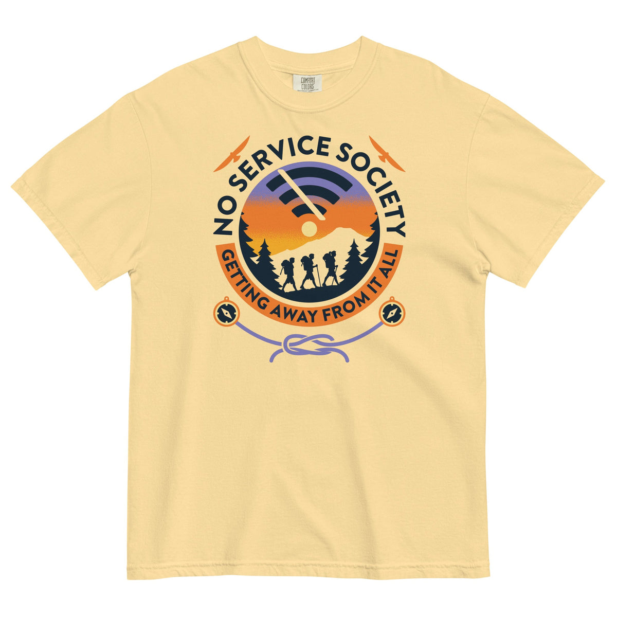 No Service Society Men's Relaxed Fit Tee product image 2