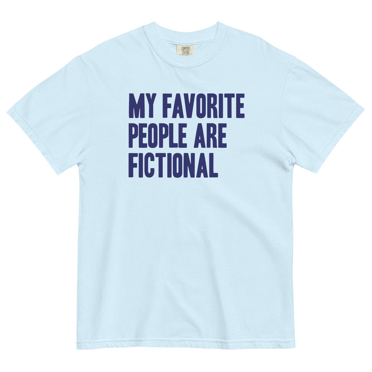 My Favorite People Are Fictional Men's Relaxed Fit Tee product image 1