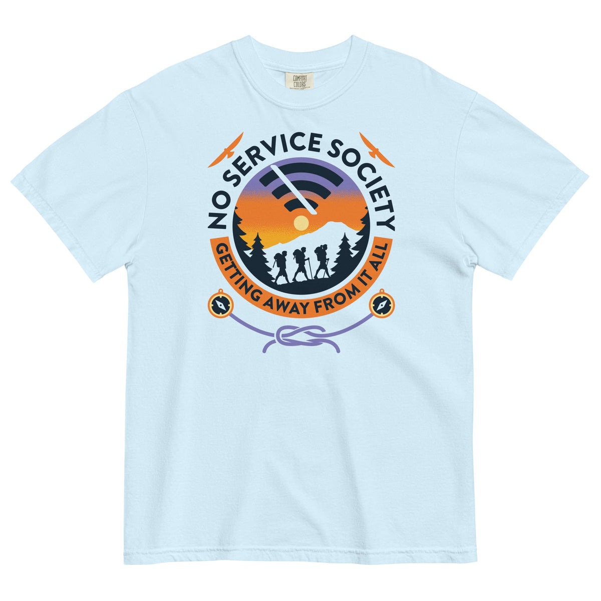 No Service Society Men's Relaxed Fit Tee product image 4