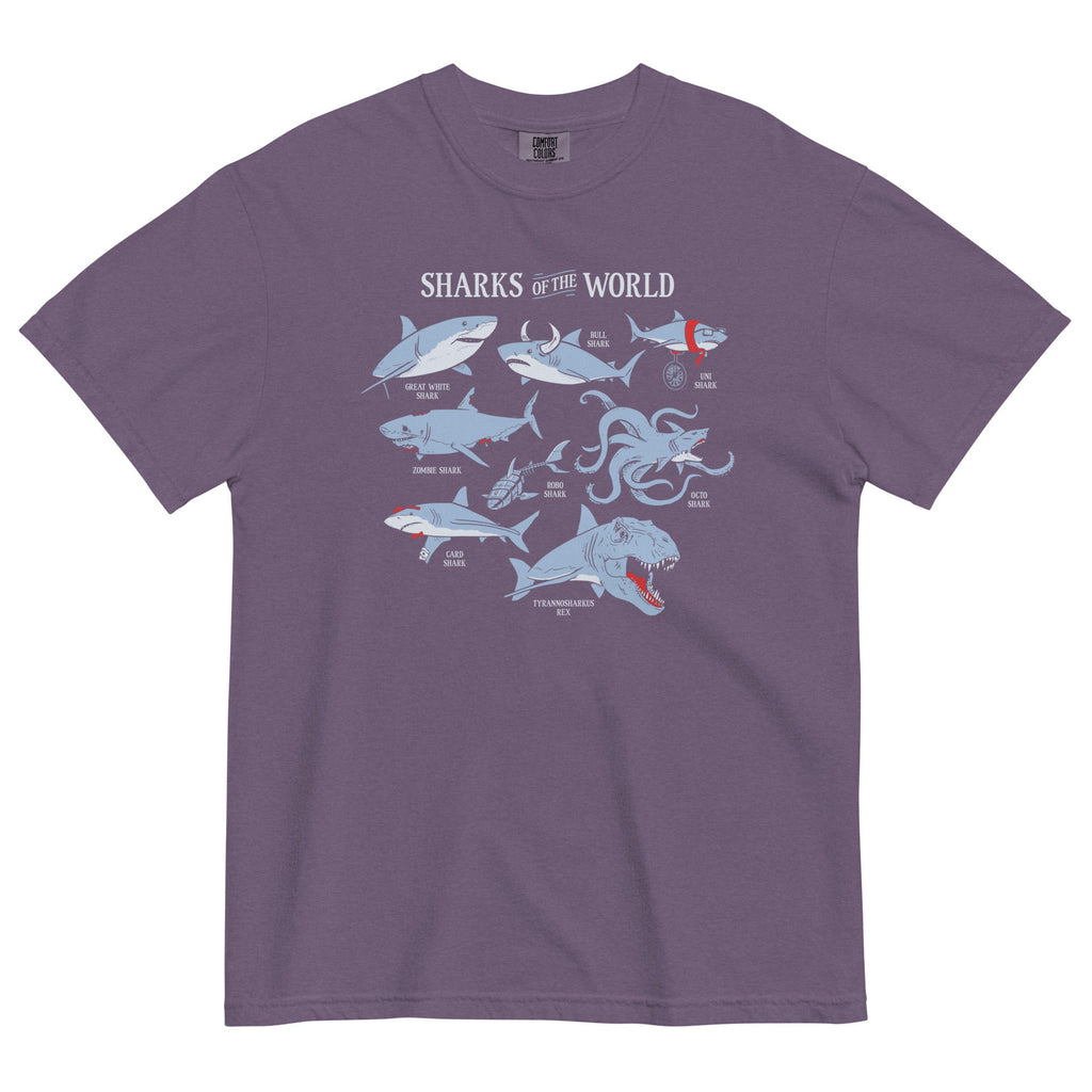 Sharks Of The World Men's Relaxed Fit Tee product image 3