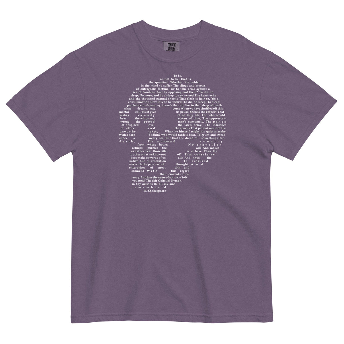 Hamlet Soliloquy Men's Relaxed Fit Tee product image 5