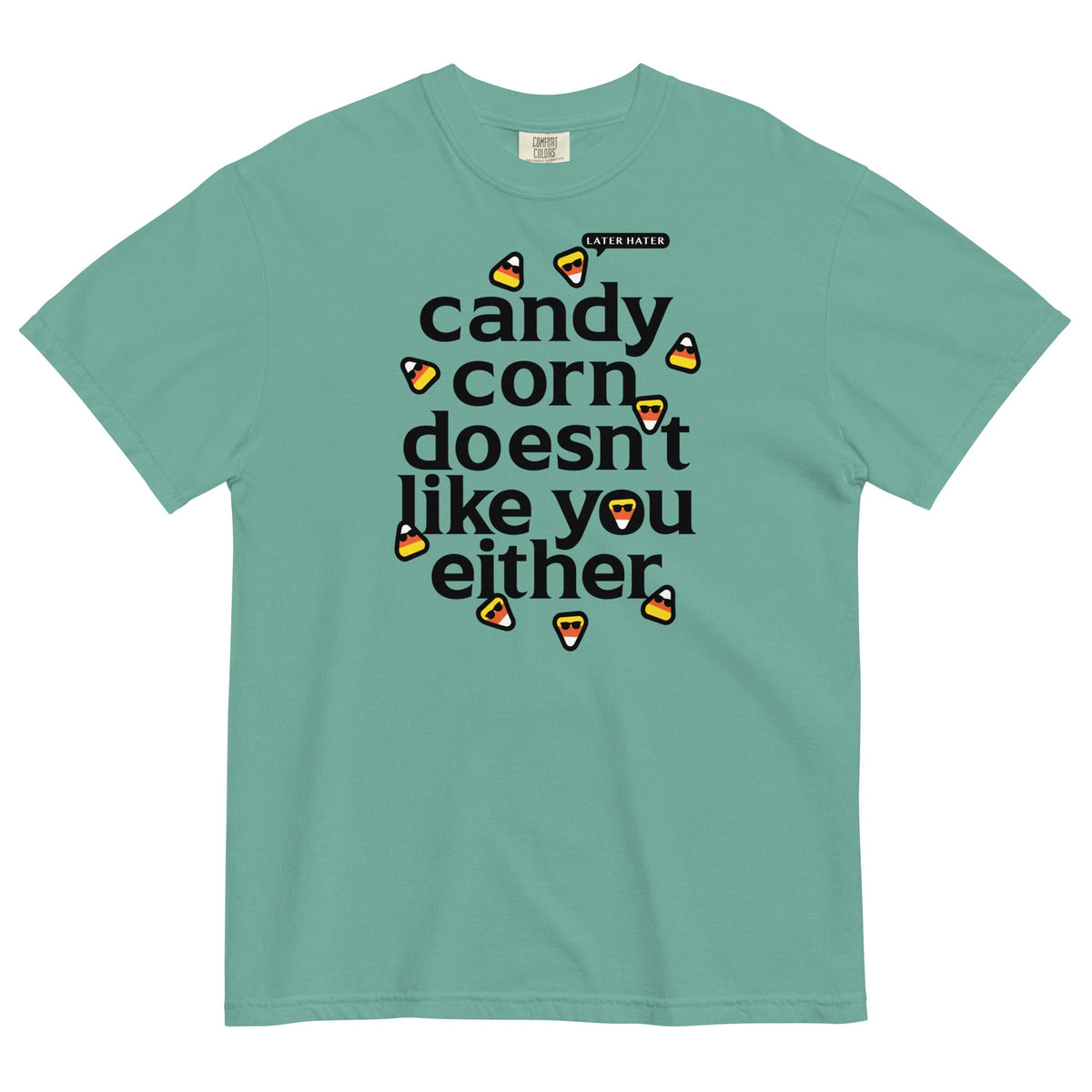 Candy Corn Doesn't Like You Either Men's Relaxed Fit Tee product image 3