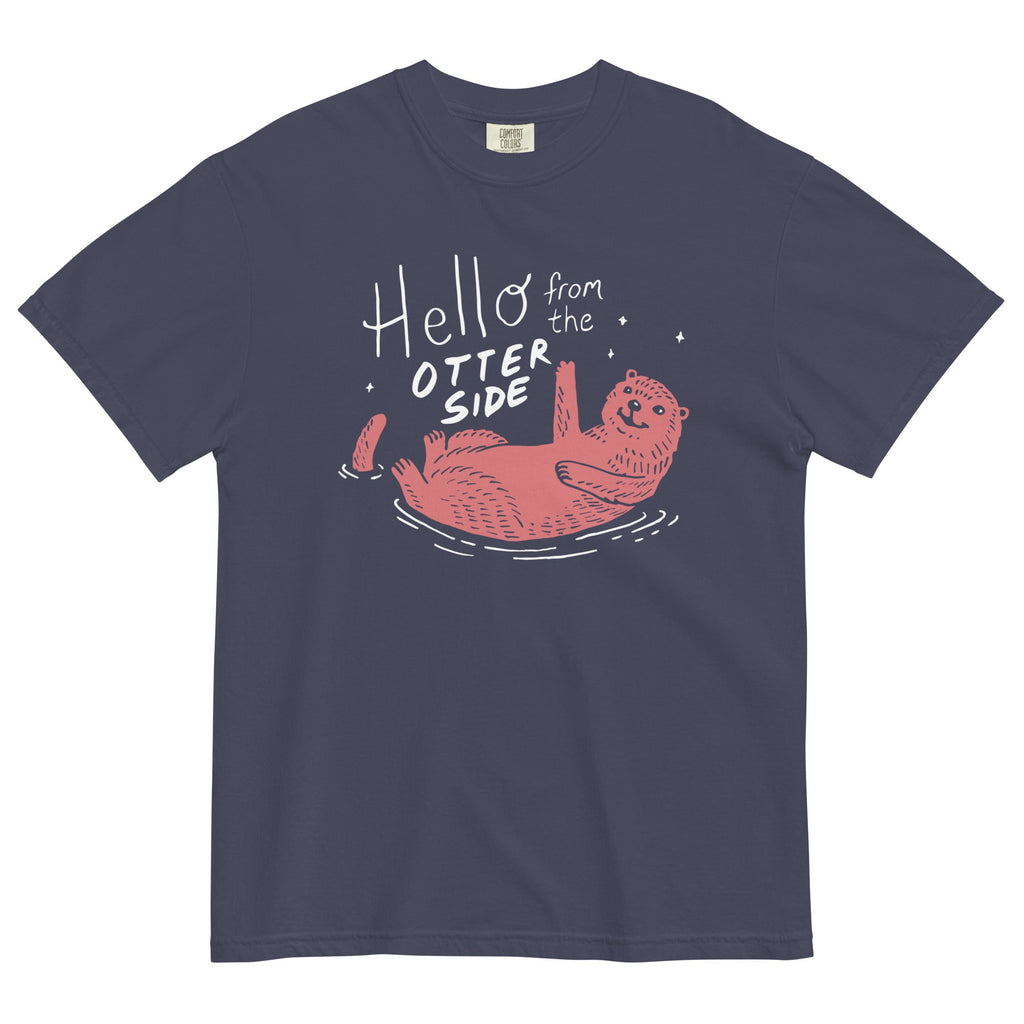Hello From The Otter Side Men's Relaxed Fit Tee product image 2