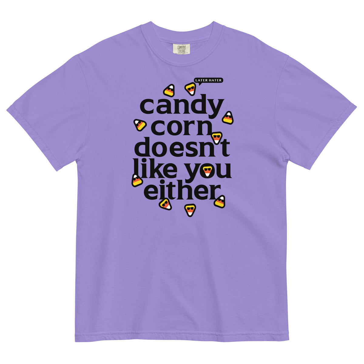 Candy Corn Doesn't Like You Either Men's Relaxed Fit Tee product image 4