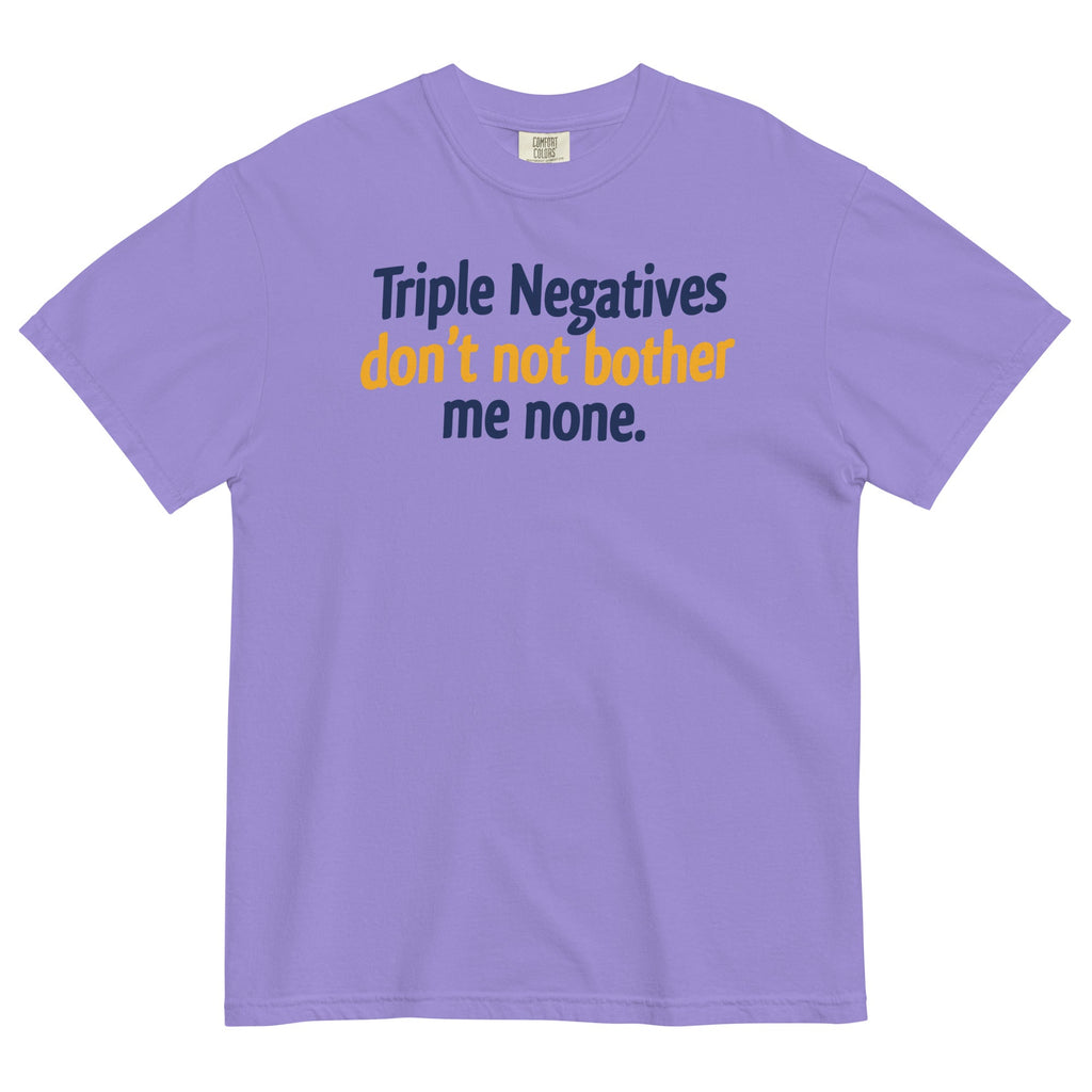 Triple Negatives Don't Not Bother Me None Men's Relaxed Fit product image 2