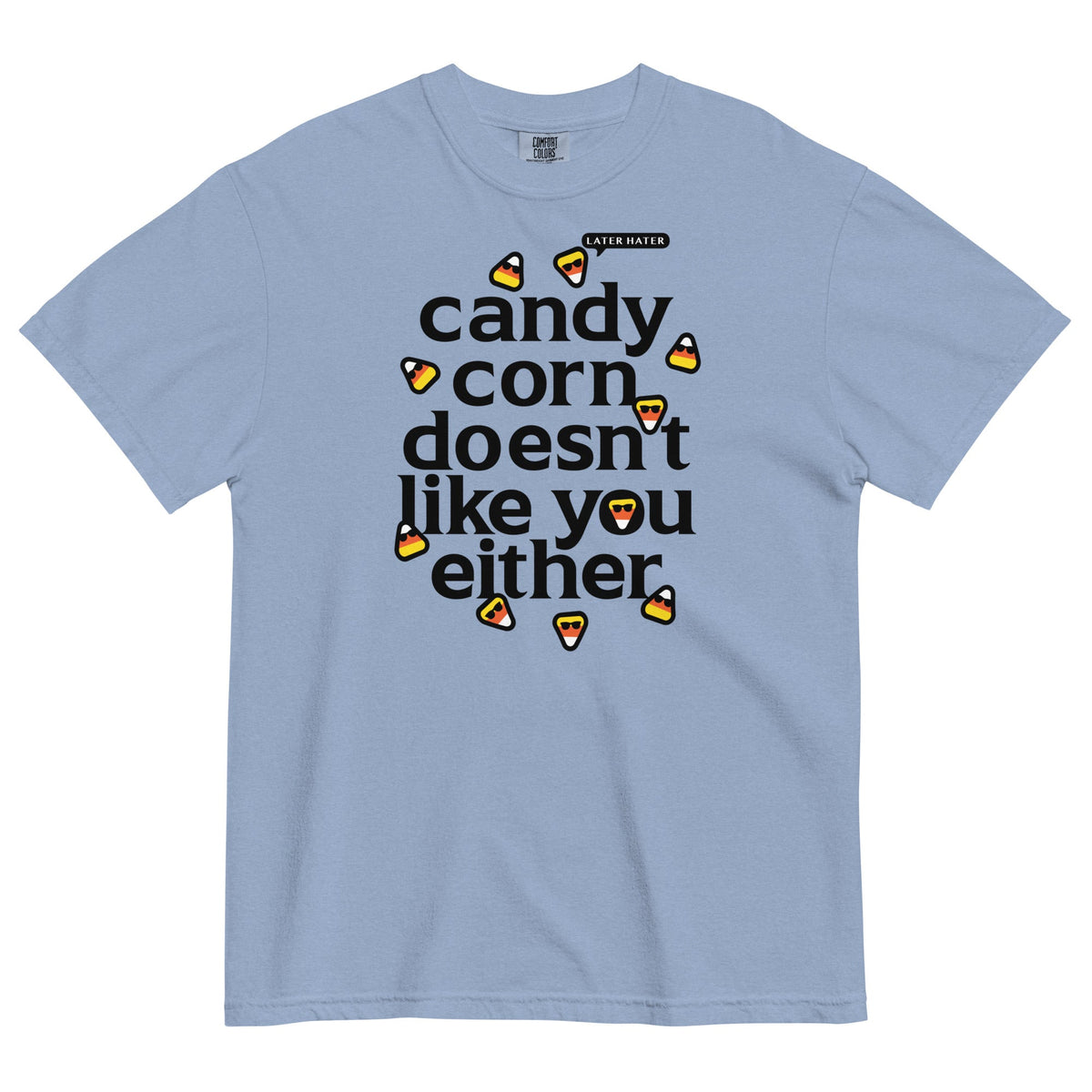 Candy Corn Doesn't Like You Either Men's Relaxed Fit Tee product image 6