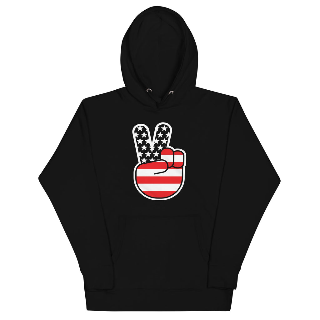 USA Peace Unisex Hoodie product image 2