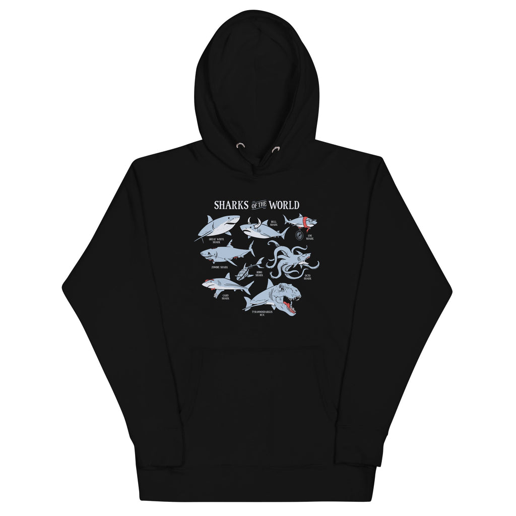 Sharks Of The World Unisex Hoodie product image 2