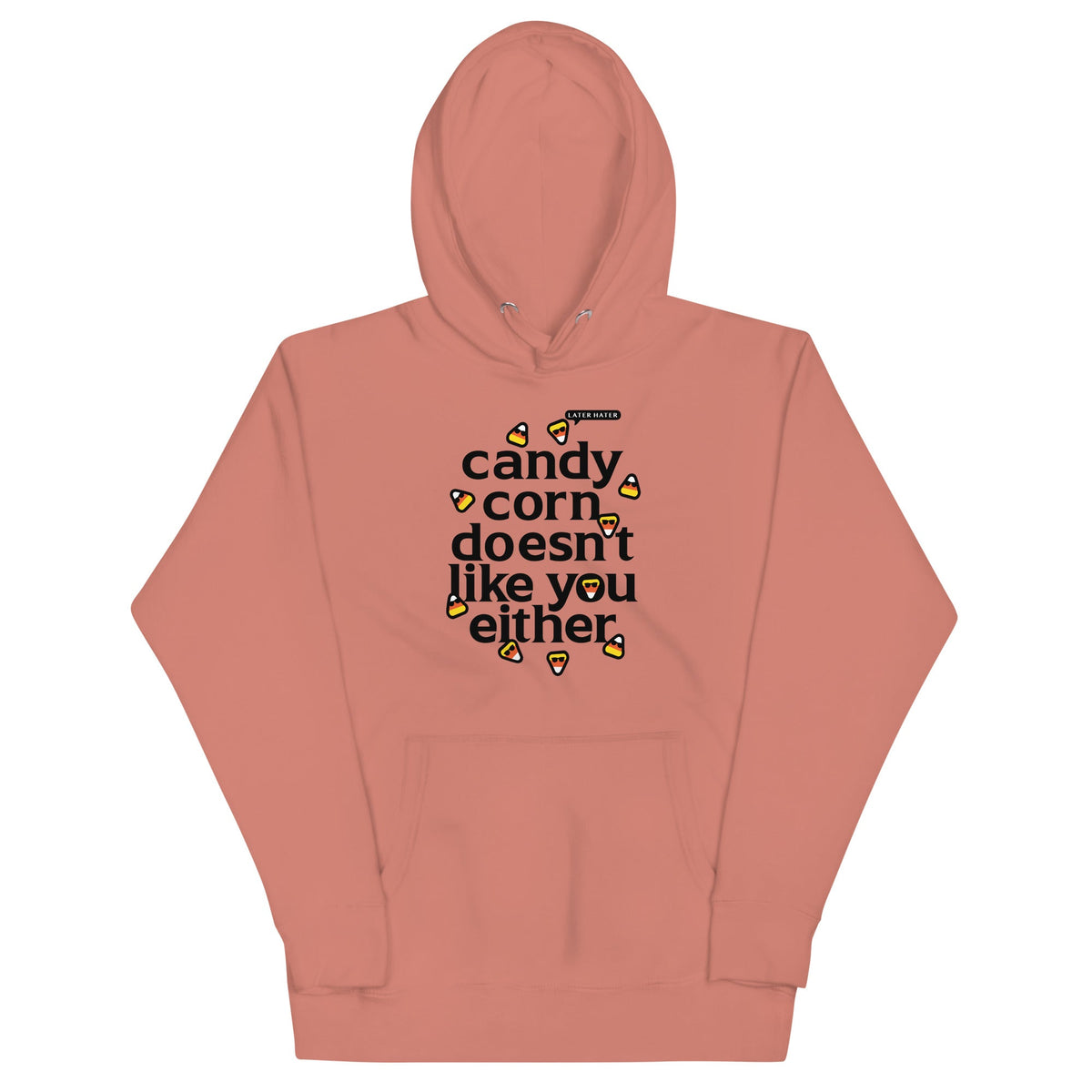 Candy Corn Doesn't Like You Either Unisex Hoodie product image 2