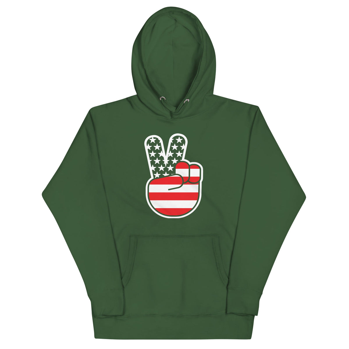 USA Peace Unisex Hoodie product image 5