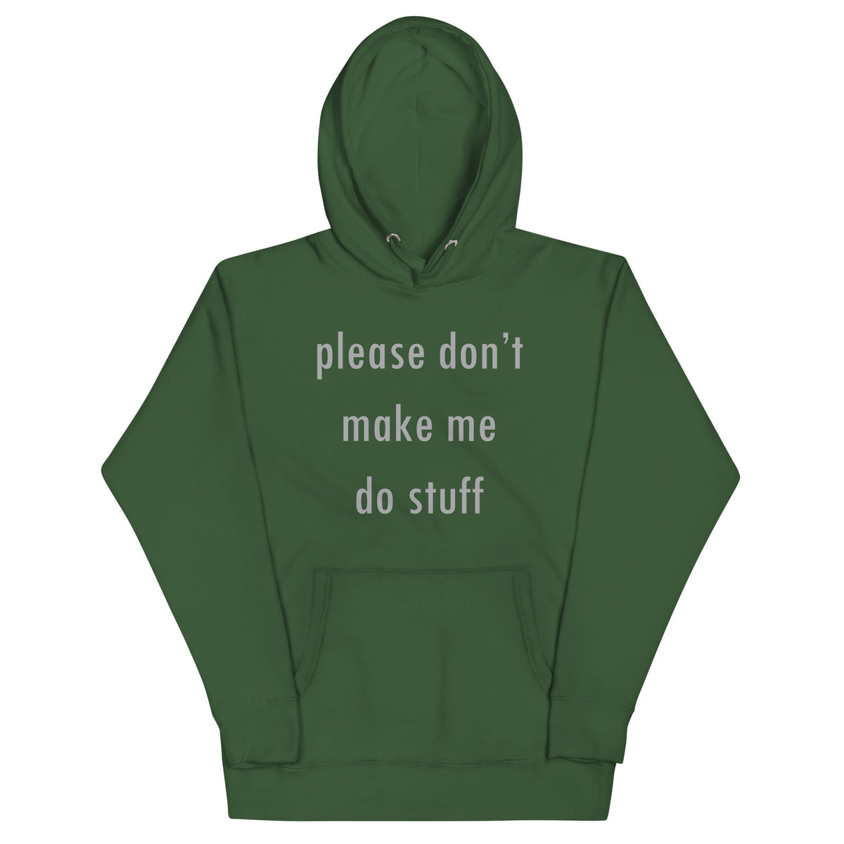 Please Don't Make Me Do Stuff Unisex Hoodie product image 4