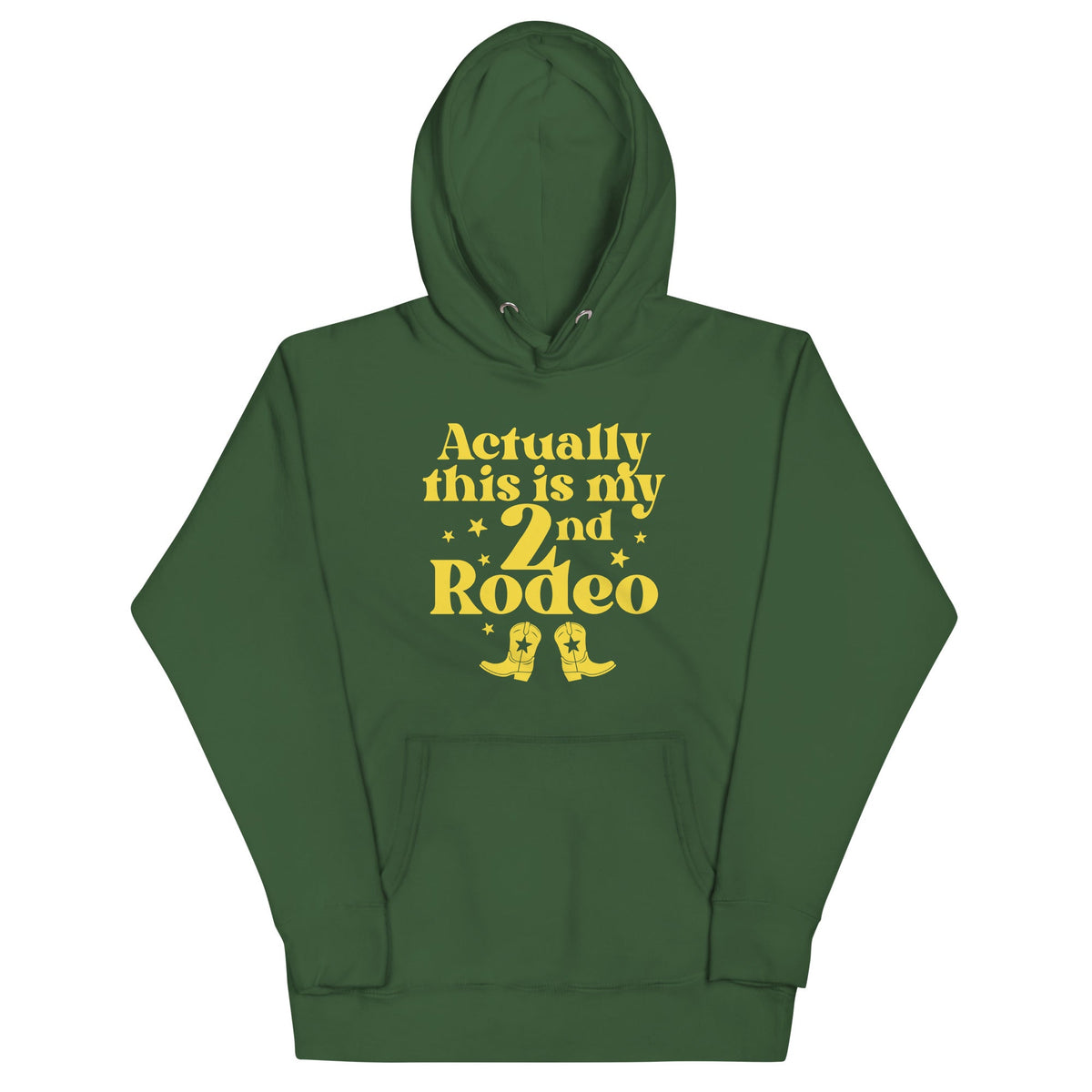 Actually This Is My 2nd Rodeo Unisex Hoodie product image 6