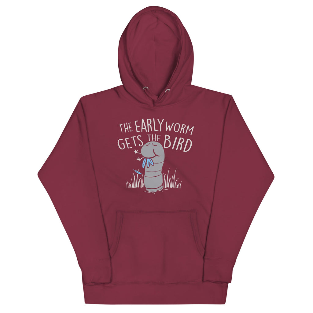 The Early Worm Gets Bird Unisex Hoodie product image 2