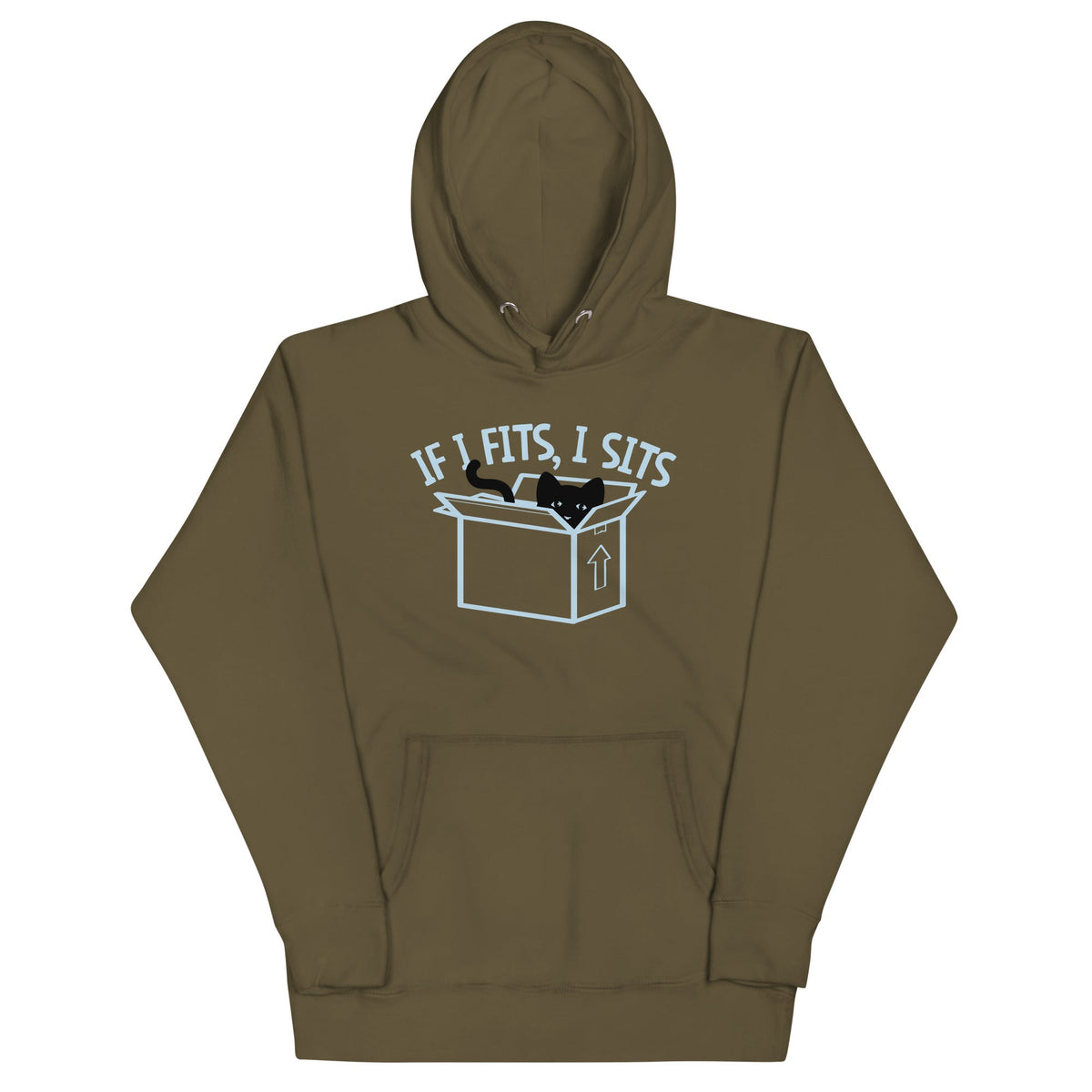 If I Fits, I Sits Unisex Hoodie product image 3