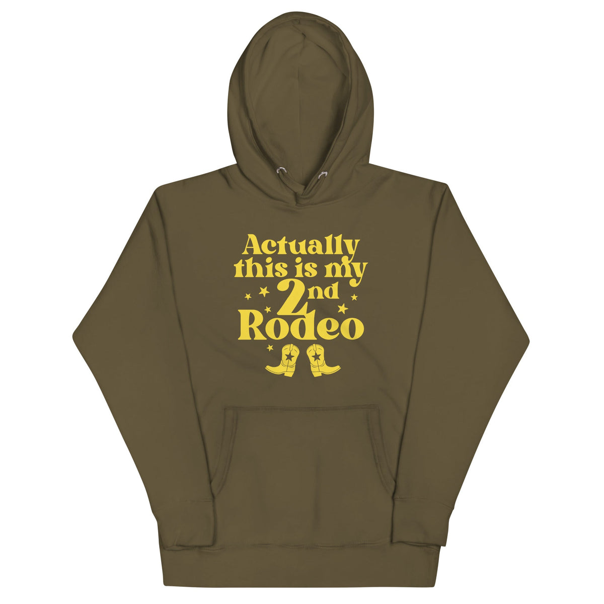 Actually This Is My 2nd Rodeo Unisex Hoodie product image 7