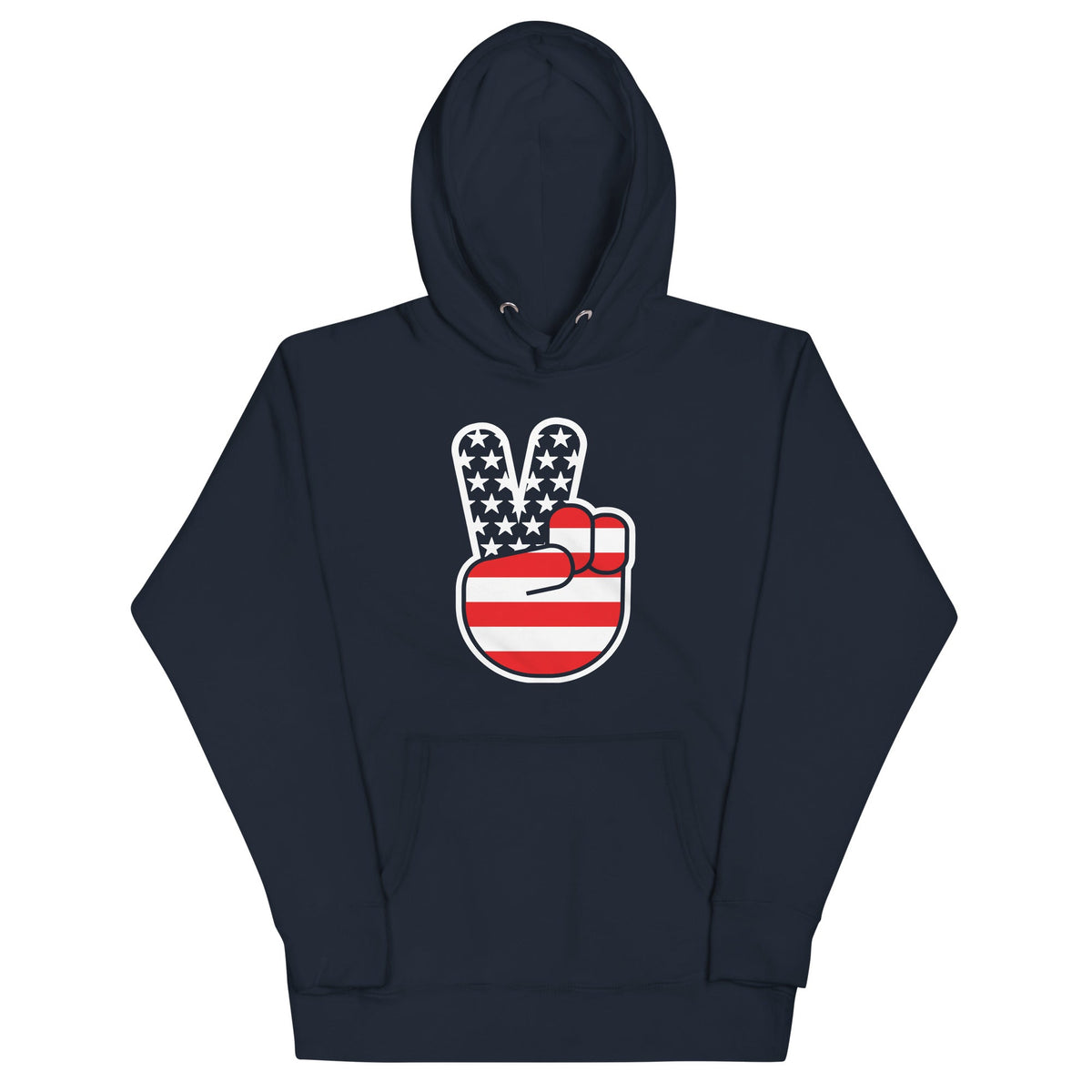 USA Peace Unisex Hoodie product image 3