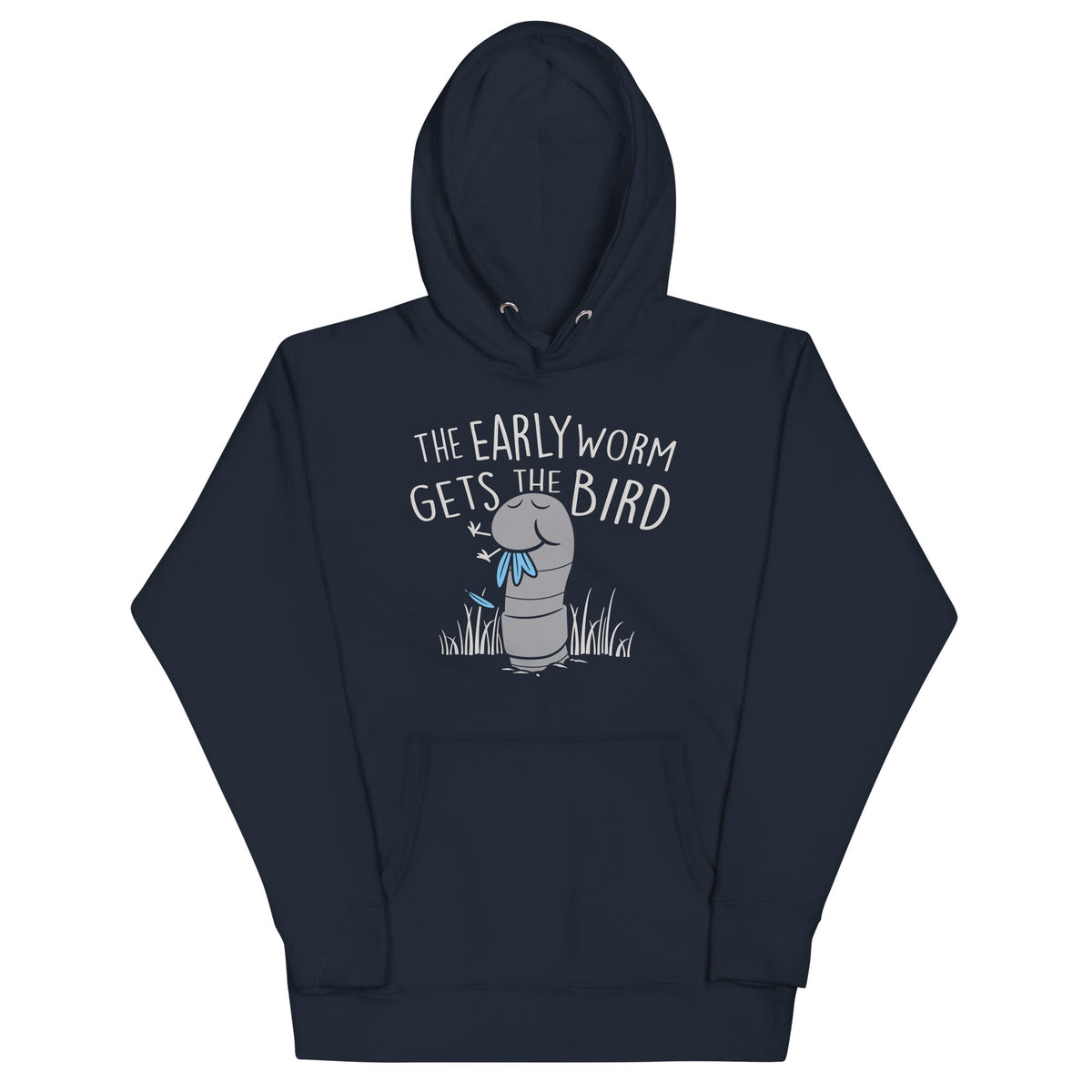 The Early Worm Gets Bird Unisex Hoodie product image 1