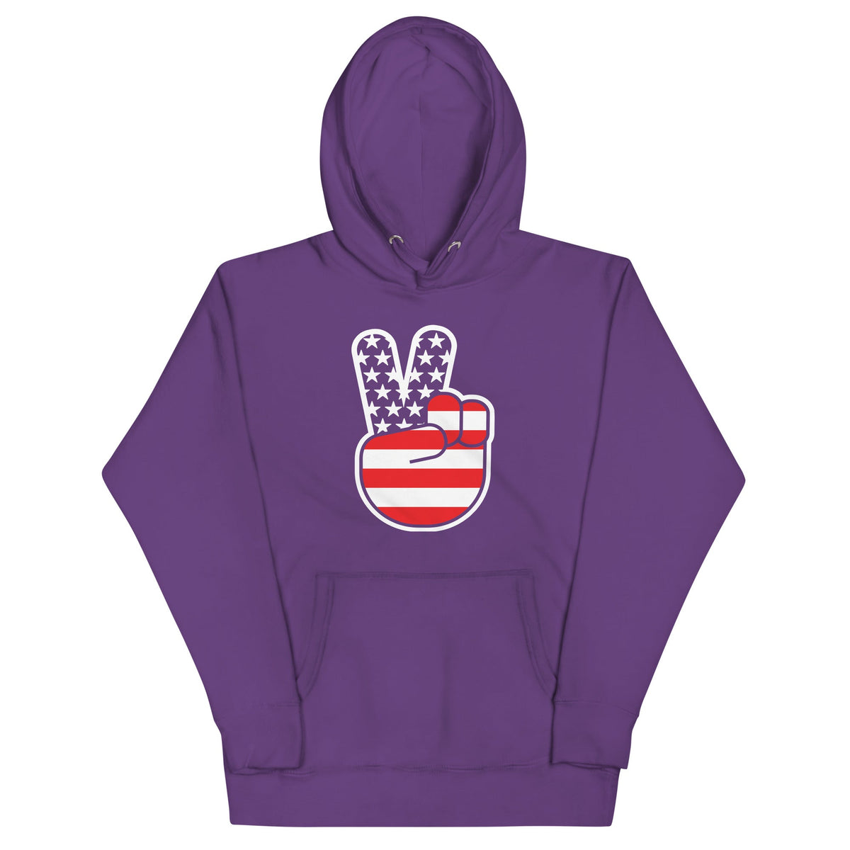 USA Peace Unisex Hoodie product image 4