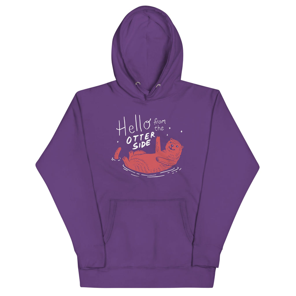 Hello From The Otter Side Unisex Hoodie product image 4