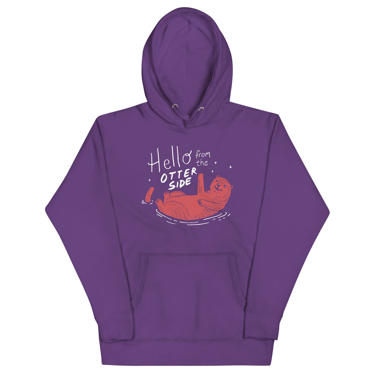 Hello From The Otter Side Unisex Hoodie product image 4