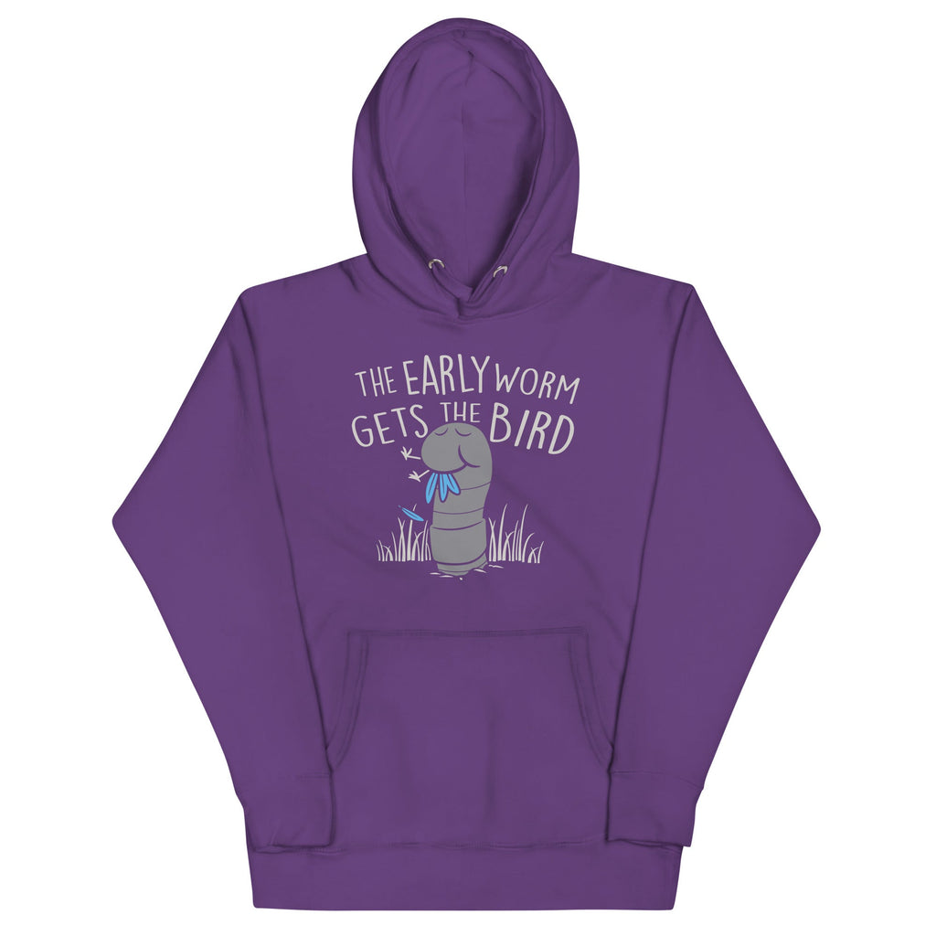 The Early Worm Gets Bird Unisex Hoodie product image 3